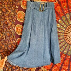 Denim Skirt